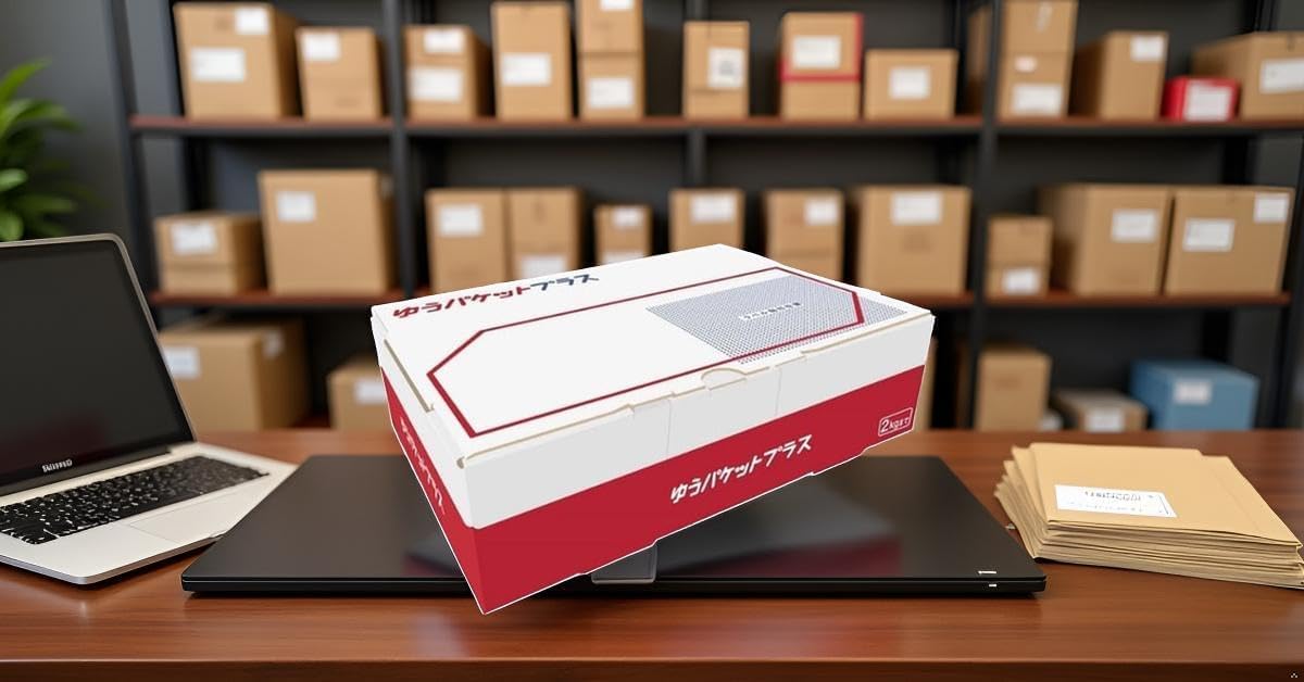 Amazon | ゆうパケットプラス専用箱 事務用品 オフィス 個人 法人